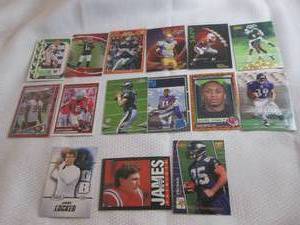 lot 167 image: Assorted Football Rookie Cards...