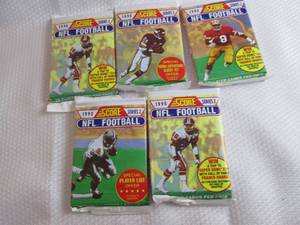 lot 168 image: 5-1990 Score Football Series 2 Pack...