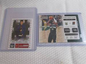 lot 172 image: 2021-22 Contenders & Panini Giannis...