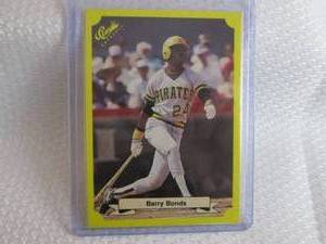 lot 181 image: 1987 Classic Barry Bonds Rookie Car...