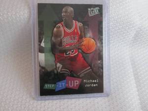 lot 187 image: 1996-97 Ultra Michael Jordan Step I...