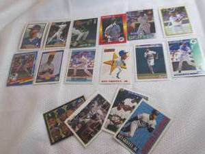 lot 191 image: Assorted Ken Griffey JR Cards...