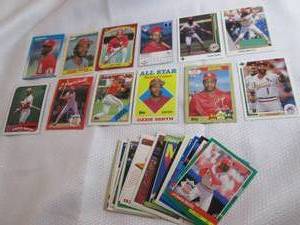 lot 193 image: Ozzie Smith Cards...