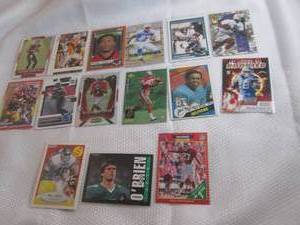 lot 195 image: Assorted Football Rookie Cards...