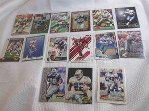 lot 198 image: Assorted Emmitt Smith Cards...