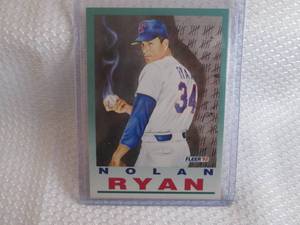 lot 205 image: 1992 Fleer Nolan Ryan Pro Vision Ca...