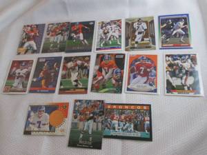 lot 214 image: Assorted John Elway Cards...