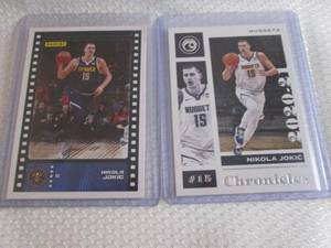 lot 220 image: 2020-21 Chronicles & Panini Nikola ...