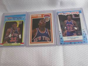 lot 235 image: 1988-1989 Fleer Patrick Ewing Super...