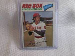 lot 237 image: 1977 Topps Fergie Jenkins Card...