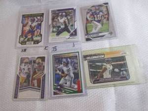 lot 239 image: Assorted Justin Jefferson Cards...