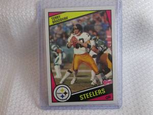 lot 241 image: 1984 Topps Terry Bradshaw Card...