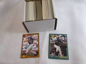 lot 250 image: Box Of  Minnesota Twins Cards...