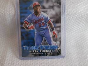 lot 270 image: 2022 Topps Kirby Puckett Welcome To...