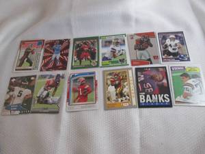 lot 293 image: Assorted Football Rookie Cards...