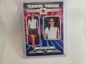 lot 295 image: 2025 Donruss Caitlin Clark Tunnel V...