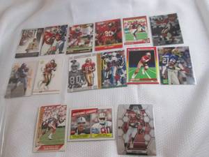 lot 307 image: Assorted Jerry Rice Cards...