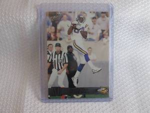 lot 311 image: 1998 Pacific Randy Moss Rookie Card...