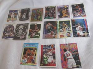 lot 314 image: Hall Of Fame Basketball Cards...