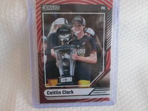 lot 315 image: 2024 Donruss Caitlin Clark Red Foil...