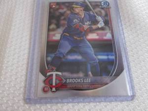 lot 316 image: 2025 Chrome Brooks Lee Rookie Card...