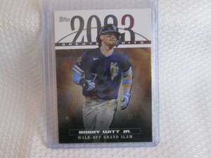 lot 320 image: 2023 Topps Bobby Witt JR Card...