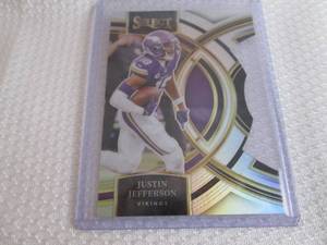 lot 323 image: 2023 Select Justin Jefferson Silver...