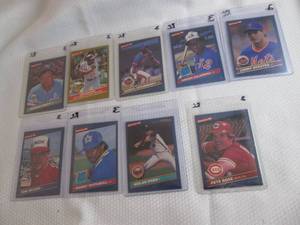 lot 340 image: 1986 Donruss Baseball Cards...