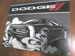lot 505 image: Dodge metal sign