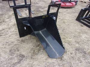 lot 12 image: Skid Mount Stump Bucket (UNUSED)