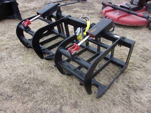 lot 13 image: Skid Mount 67 Root Grapple (UNUSED)