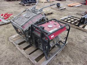 lot 33 image: 2 Honda Generators (Parts Units)