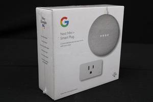lot 55 image: Google Nest Mini & Smart Plug - Factory Sealed Original Box