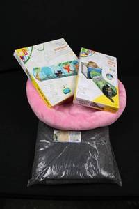 lot 63 image: Kitty City Jungle Party Jungle Tunnel Cat Play Tunnel - 2-Pack