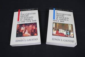 lot 68 image: A Documentary History of Religion in America - 2-Volume Set, Second Edition, Edited by Edwin S. Gaustad