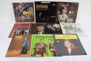 lot 81 image: Vintage Vinyl LP Collection - Floyd Cramer, Miriam Makeba, Lucia Popp, The Sound of Music