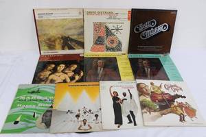lot 82 image: Vintage Vinyl LP Records - Classical, Folk & Jazz (Lot of 10)