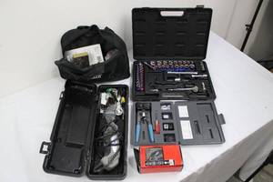 lot 95 image: Craftsman Socket Set - Dremel Tool - AMP Hand Tool Kit - Pass & Seymour Dryer Outlet