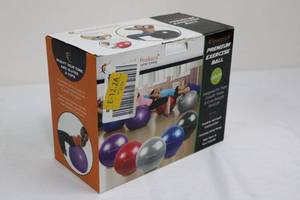 lot 114 image: SmarterLife Premium Exercise Ball - 65 cm (NEW)