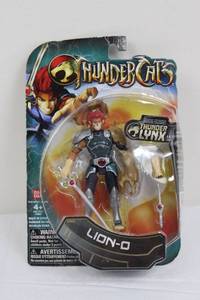 lot 133 image: Bandai ThunderCats Lion-O Action Figure with Sword