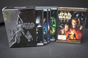 lot 144 image: Star Wars Trilogy DVD Box Set - 6-Disc, Original Outer Box