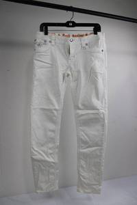lot 149 image: Rock Revival White Denim Jeans - Embellished Back Pockets Size 29