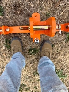 lot 51 image: QC1-26-20G QUICK COUPLER 1  3 POINT HITCH