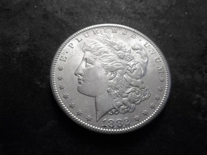 lot 10 image: 1882 S Morgan Silver Dollar