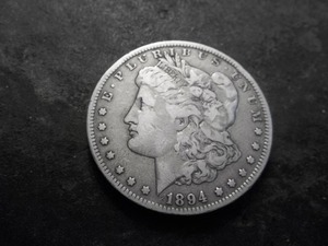 lot 20 image: 1894 O Morgan Silver Dollar