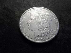 lot 24 image: 1898 Morgan Silver Dollar