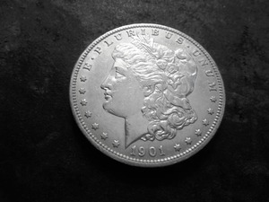 lot 27 image: 1901 O Morgan Silver Dollar