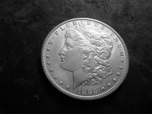 lot 24B image: 1899 O Morgan Silver Dollar