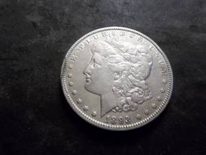 lot 19A image: 1893 Morgan Silver Dollar
