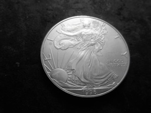 lot 40 image: 1996 American Silver Eagle MS